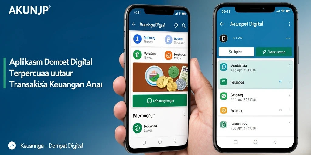 Antarmuka user-friendly AKUNJP memberikan kemudahan akses.