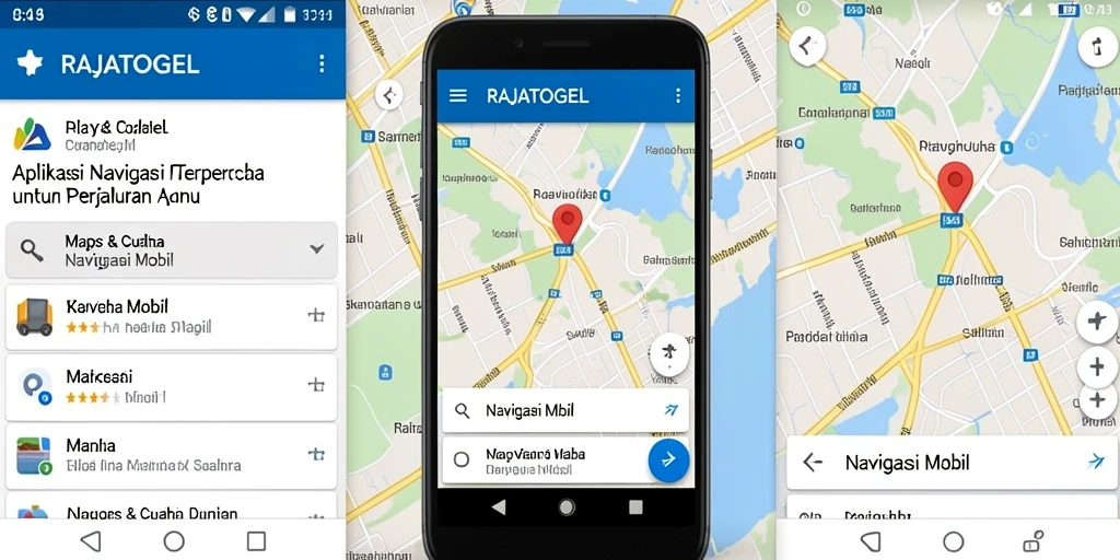 Antarmuka aplikasi RAJATOGEL dengan navigasi pengguna yang jelas.