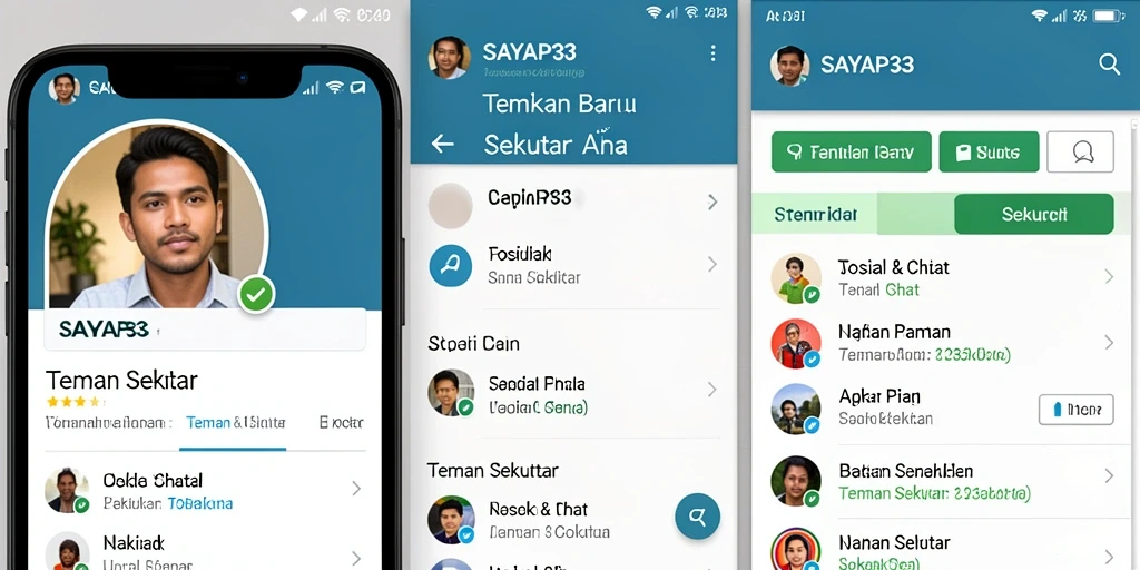 Tampilan antarmuka SAYAP33 yang ramah pengguna