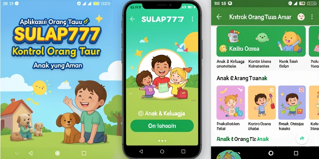Tampilan antarmuka SULAP777 yang ramah pengguna dan mudah dinavigasi.