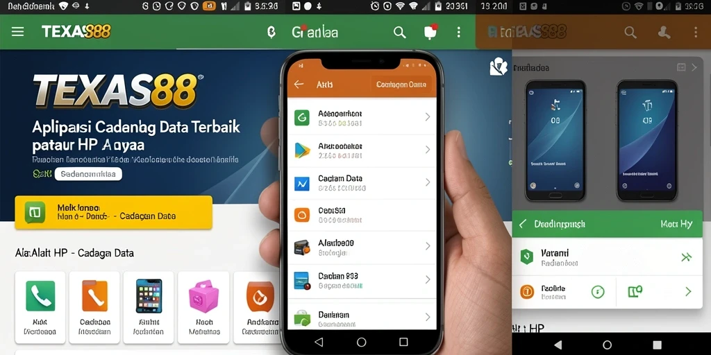 Antarmuka TEXAS88 yang ramah pengguna untuk cadangan data.